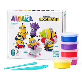 Меганабір пластиліну, що самостійно твердіє, ЛІПАКА – ПОСІПАКИ - 1 - smarttoys.com.ua