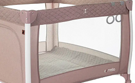 Манеж CARRELLO Cubo CRL-11602/1 Flamingo Pink /1/ MOQ - 3 - smarttoys.com.ua
