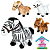 М'яка іграшка YG0264 конячка, ходить, 4 кольори, муз., бат., кул. - 1 - smarttoys.com.ua
