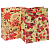 Пакет паперовий MEDIUM Poinsettia 17,8x9,8x22,9, 210gsm , асорті - 1 - smarttoys.com.ua