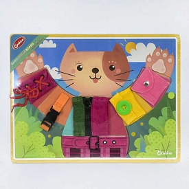 Бизиборд Кошечка М 03001 - 1 - smarttoys.com.ua