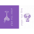 Блокнот TM 4Profi "Two in One" violet, A6 - 1 - smarttoys.com.ua