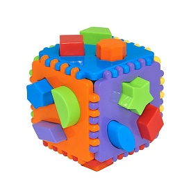 Іграшка-сортер "Educational cube" 24 ел., Tigres - 1 - smarttoys.com.ua