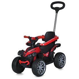 Квадроцикл M 5782EBLR-3 2,4Gрадіок.,3в1(кат.-толок.,бат.ручка),1*6V4AH,1*35W,MP3,муз.,світло,червон. - 1 - smarttoys.com.ua