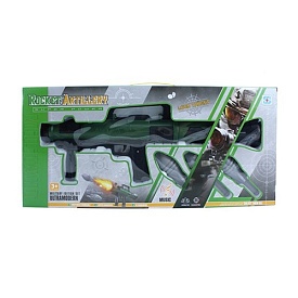 Гранатомет 0599-87 стріляє гранатами (3шт.), муз., бат.(таб.), кор., 60-28-8,5см. - 1 - smarttoys.com.ua
