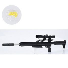 Автомат 131C 87см, пластикові кулі, у пакеті, 19-53-9см - 1 - smarttoys.com.ua