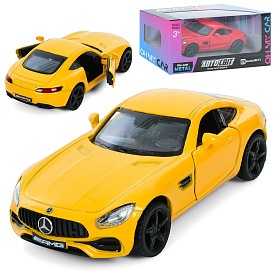 Машина AS-3110 АвтоСвіт,Mercedes-Benz GTS AMG 2018,мет.,інерц.,відч. двері,гум.колеса,2 кольори,кор. - 1 - smarttoys.com.ua