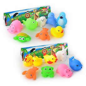 Тварина 133 C6-7 пискавка, 2 види, 8 шт., кул., 20-19,5-5 см - 1 - smarttoys.com.ua