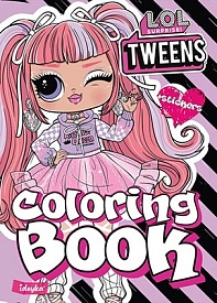 Розмальовка зі стікерами Tweens Ali Dance - 1 - smarttoys.com.ua