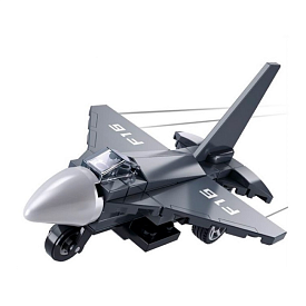 Конструктор SLUBAN M38-B1368H військова серія, літак, 39 дет., кор. 14-9,5-4,5 см. - 1 - smarttoys.com.ua