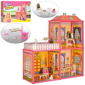 Будиночок 6984 для ляльки, фігурка, 2 поверхи, кор., 60-34-7,5 см. - 1 - smarttoys.com.ua