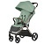 Візок дитячий ME 1192 AXIS Sage Green прогулянковий, до 22 кг, PU колеса, регул.ручка, чохол,зелений - 1 - smarttoys.com.ua