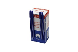 Ручка 555-А, 0.7mm, стержень синій RADDLA, 50 шт в коробці - 1 - smarttoys.com.ua