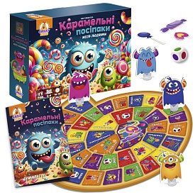 Гра настільна Vladi Toys маршрутна. Карамельні посіпаки VT8055-45 (укр) - 1 - smarttoys.com.ua
