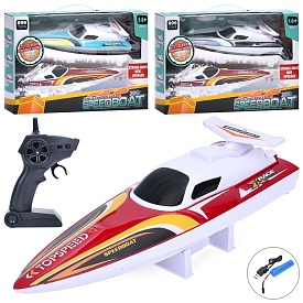 Катер 881 радіокер., акум., USB, 3 кольори, кор., 38,5-26-11 см. - 1 - smarttoys.com.ua