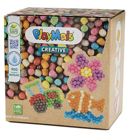 Набір для творчості на 900 елм. CREATIVE MOSAIC (Коричневий)  /Play Mais - 1 - smarttoys.com.ua