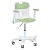 Дитяче крісло M 6151-5 з підлокітником і підніж.,блок.коліс,м'яке сид. і спинка,регул.висота,зелен. - 1 - smarttoys.com.ua