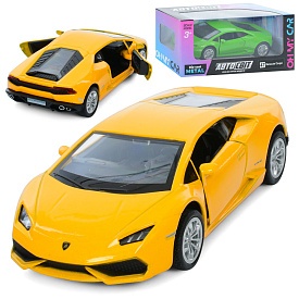 Машина AS-3096 АвтоСвіт,Lamborghini Huracan,мет.,інерц.,відч.двері,гум.колеса,2кольори,кор.,15,5-7-7 - 1 - smarttoys.com.ua