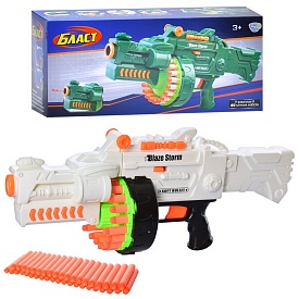 Автомат 80532 м'які кулі 40 шт., бат., кор. 52,5-22,5-14,5 см. - 1 - smarttoys.com.ua