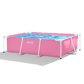 Басейн 28266 вiд 6-х рокiв, рожевий, 220-150-60 см. - 1 - smarttoys.com.ua