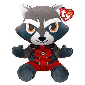 Дитяча іграшка м’яконабивна TY Marvel "Єнот Ракета" 15 см, арт. 44013 - 1 - smarttoys.com.ua