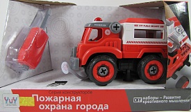 Машинка "Пожежна охорона міста" В117442 16*15 см - 1 - smarttoys.com.ua