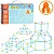 Конструктор 136-3 каркас, тент, 68 дет., світиться, кор., 35-22-6 см. - 1 - smarttoys.com.ua