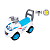 Іграшка "Автомобіль для прогулянок ТехноК", арт. 7433 - 1 - smarttoys.com.ua