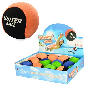 М'яч MS 1306 для ігор на воді, water bounce, 12 шт. (2 кольори) в диспл., 25-18,5-6 см. - 1 - smarttoys.com.ua