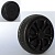 Колесо M 4418-EVA WHEEL EVA, для машини M 4418, діам.24см., ширина 8,5см. - 1 - smarttoys.com.ua