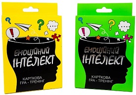 Карткова гра Strateg Емоційний інтелект розважальна тренінг українською мовою (30237) - 1 - smarttoys.com.ua