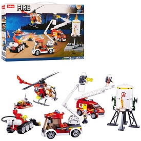 Конструктор SLUBAN M38-B0811 "Fire": Пожежна бригада, 490 дет. - 1 - smarttoys.com.ua