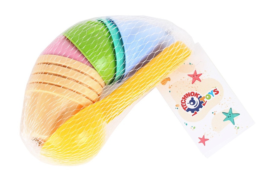 Іграшка "Набір для гри з піском ТехноК", арт. 6610 - 3 - smarttoys.com.ua