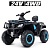 Квадроцикл M 4868EL-4(24V) 1акум.24V7AH, 4 мотори 45W, муз., світло, шкіра, EVA, синий. - 1 - smarttoys.com.ua