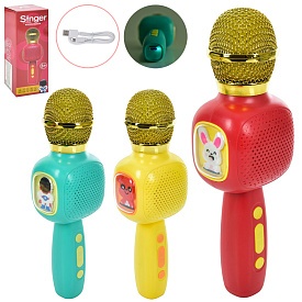Мікрофон FDQ-01 акум., Bluetooth, слот TF, USB, 3 види, кор., 24-9-7 см. - 1 - smarttoys.com.ua