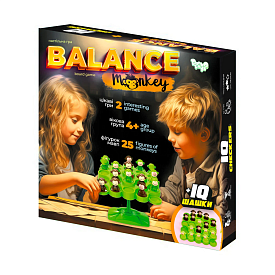 Розвиваюча настільна гра "Balance Monkey" BalM-01 (10) "Danko Toys" - 1 - smarttoys.com.ua