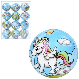 М'яч дитячий фомовий MS 4048-3 1 вид (єдиноріг), упак. 12 шт. в кул. - 1 - smarttoys.com.ua