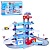 Гараж 663-6 4 кольори, 79 дет., машинка, ліфт, бат., кор., 63-18-42 см. - 1 - smarttoys.com.ua