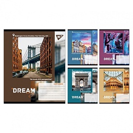 А5/36 кл. Yes Dream City, зошит учнівський загальний - 1 - smarttoys.com.ua