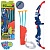 Лук MR 0687 стріли на присосках 3шт., світло, бат.-таб., кор., 15-44-3 см. - 1 - smarttoys.com.ua