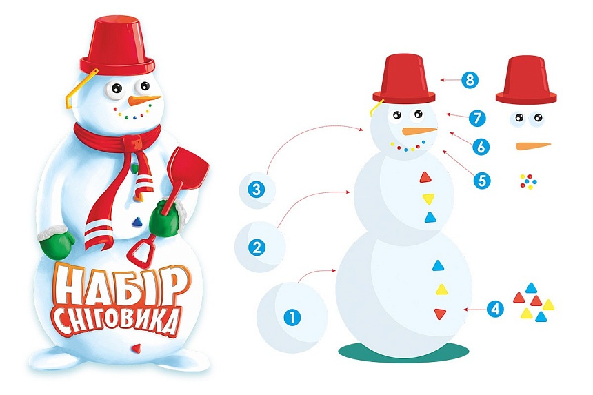 Іграшка "Набір для сніговика ТехноК", арт.6498		 - 3 - smarttoys.com.ua