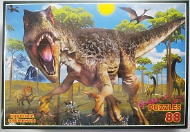 Пазл "Динозаври" 88 ел. (П-08842) - 1 - smarttoys.com.ua