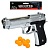 Пістолет M92A пластикові кулі, метал+пластик, у пакеті, 18-25-3см - 1 - smarttoys.com.ua