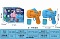Мильна гра XD808N бластер, запаска, 2 кольори, бат., кор., 17-14-10 см. - 1 - smarttoys.com.ua