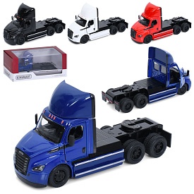 Трейлер KT5466W метал, інерція,1:62,відчиняються двері,гум.колеса,4 кольори,кор.16-7-7,5см - 1 - smarttoys.com.ua