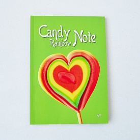 Блокнот TM Profiplan Artbook rainbow "Candy" green, А5 - 1 - smarttoys.com.ua