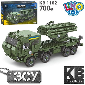 Конструктор KB 1102 військова техніка, 700 дет., кор., 30-22,5-7 см. - 1 - smarttoys.com.ua